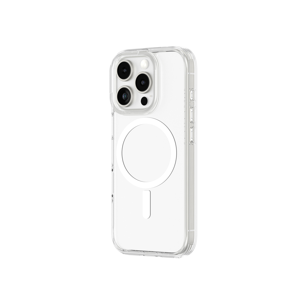 iTok webáruház - AmazingThing AmazingThing Minimal Mag Case mágneses gyűrűvel iPhone 16 Pro készülékhez (átlátszó) 3 AmazingThing Minimal Mag Case with Magnetic Ring for iPhone 16 Pro (átlátszó)
