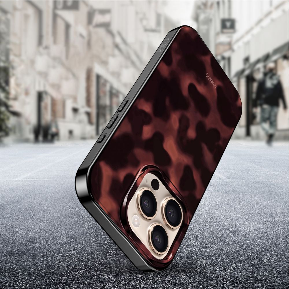 iTok webáruház - Tech-Protect Tech-Protect Lamano MagSafe tok iPhone 16 Pro készülékhez (fekete-piros) 8 Tech-Protect Lamano MagSafe case for iPhone 16 Pro (fekete-piros)