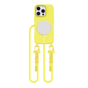 Tech-Protect Magnecklace MagSafe tok iPhone 16 Pro készülékhez (sárga)