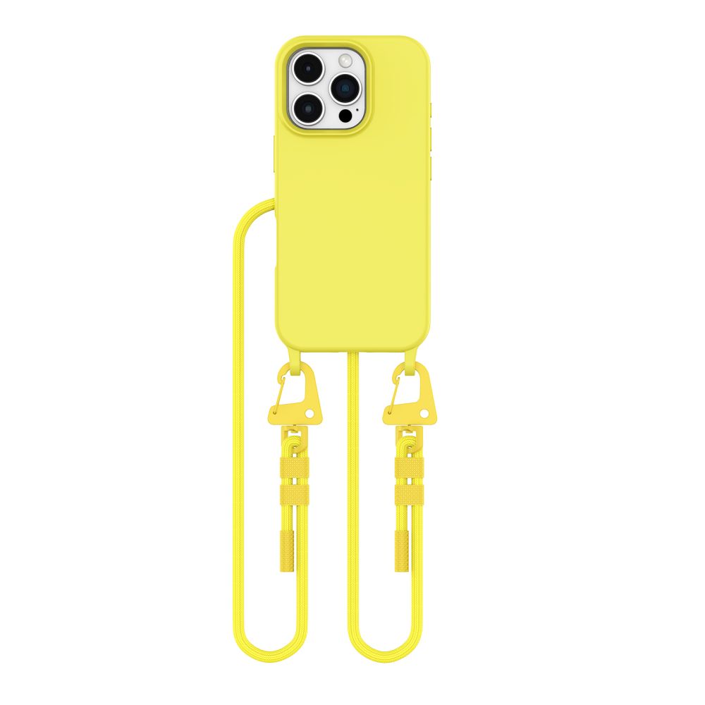 iTok webáruház - Tech-Protect Tech-Protect Magnecklace MagSafe tok iPhone 16 Pro készülékhez (sárga) 2 Tech-Protect Magnecklace MagSafe Case for iPhone 16 Pro (sárga)