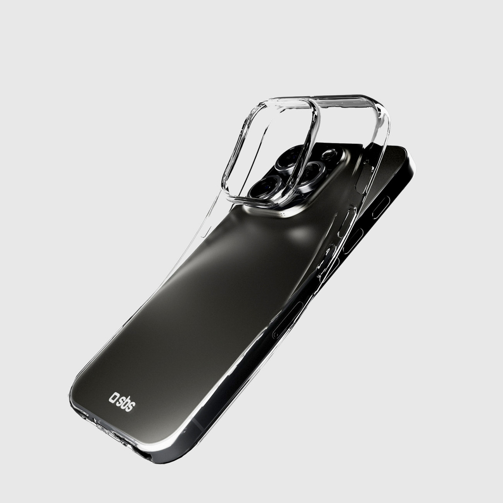 iTok webáruház - SBS SBS Skinny Cover tok iPhone 16 Pro készülékhez (átlátszó) 5 SBS Skinny Cover for iPhone 16 Pro (átlátszó)