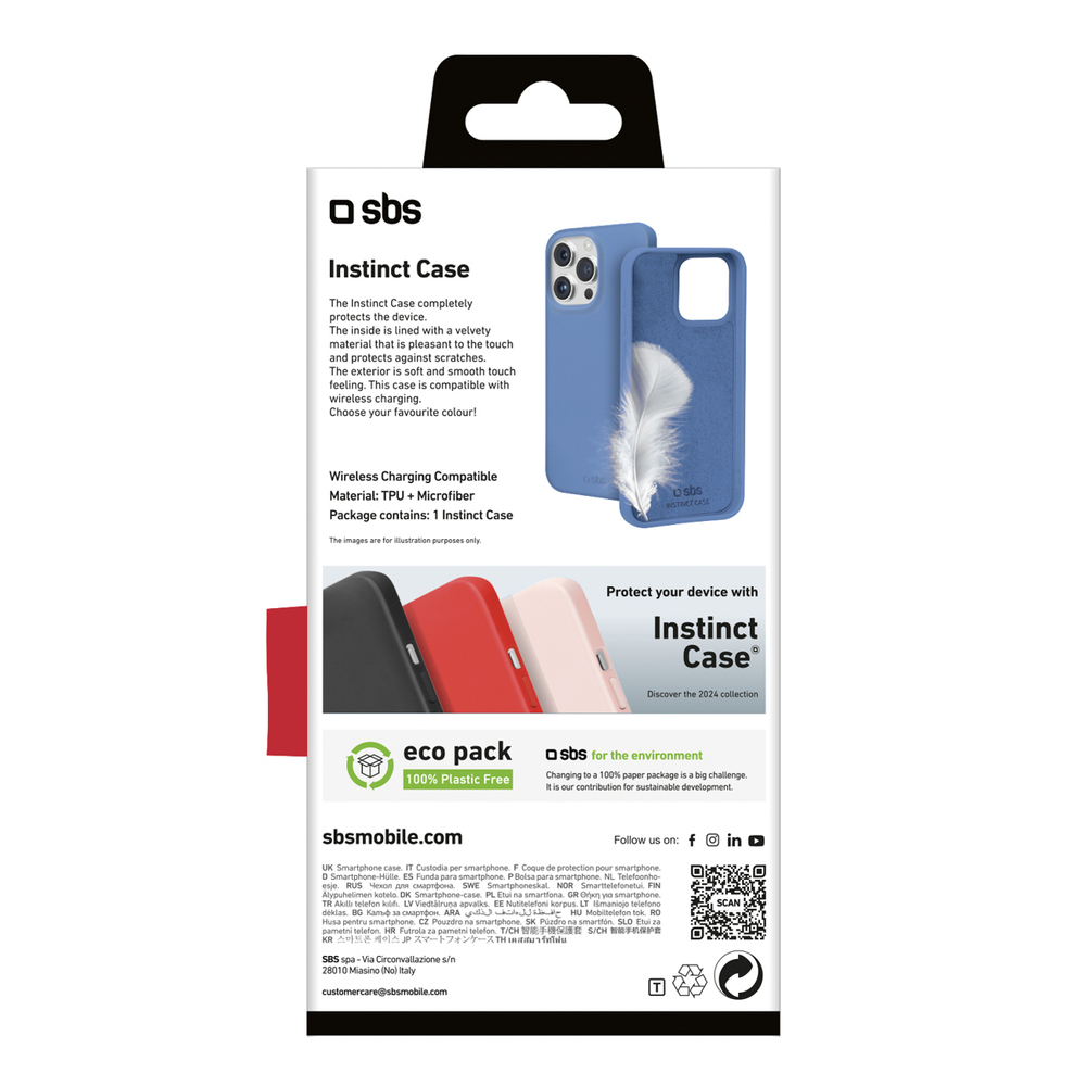 iTok webáruház - SBS SBS Instinct tok iPhone 16 Pro (kék) 3 SBS Instinct Case for iPhone 16 Pro (kék)