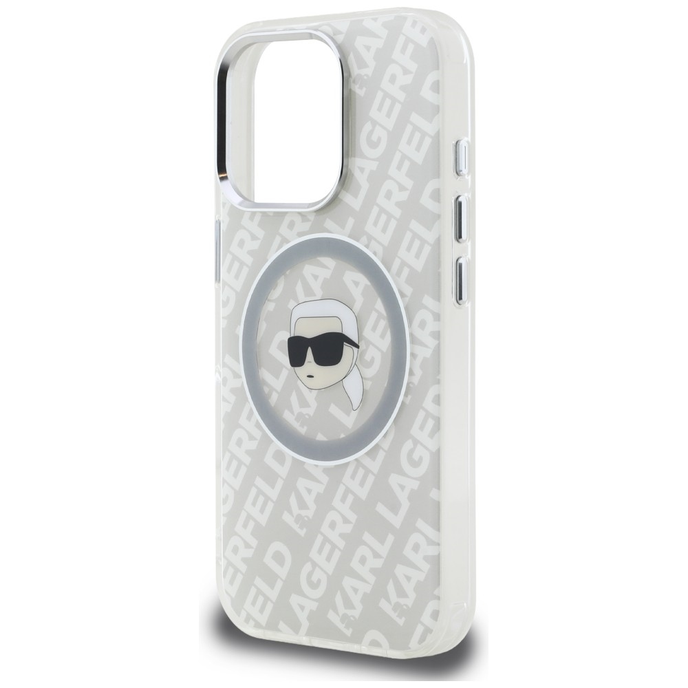iTok webáruház - Karl Lagerfeld Karl Lagerfeld IML Karl Head Logo MagSafe tok iPhone 16 Pro készülékhez (szürke) 6 Karl Lagerfeld IML Karl Head Logo MagSafe Case for iPhone 16 Pro (szürke)