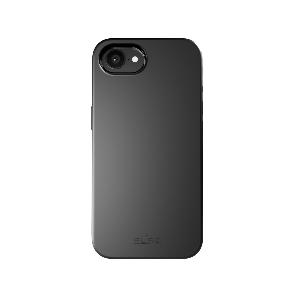 iTok webáruház - Puro Puro Icon Mag Pro MagSafe szilikon tok iPhone 16e/17e készülékhez (fekete) 3 Puro Icon Mag Pro MagSafe Silicone Case for iPhone 16e/17e (fekete)