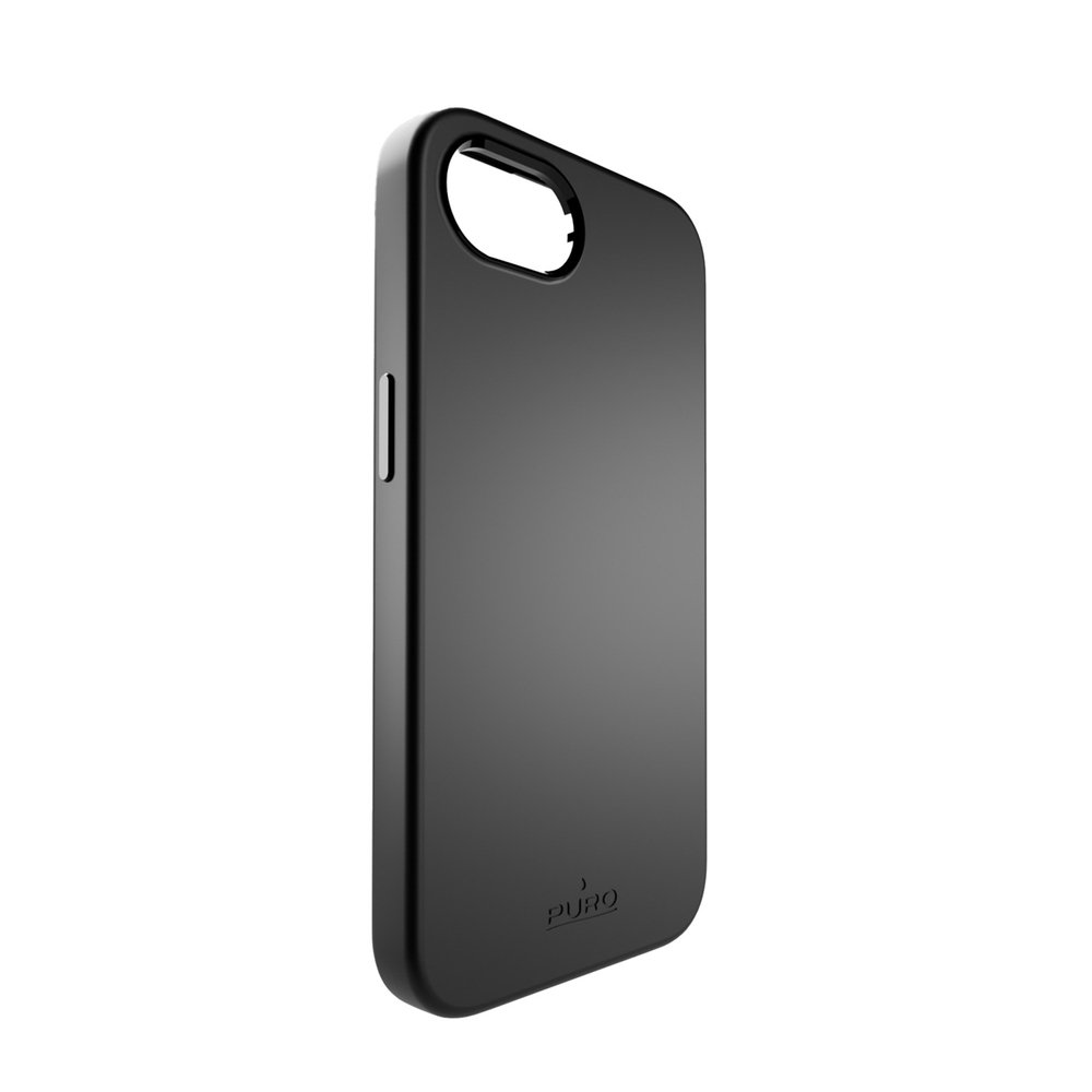 iTok webáruház - Puro Puro Icon Mag Pro MagSafe szilikon tok iPhone 16e/17e készülékhez (fekete) 8 Puro Icon Mag Pro MagSafe Silicone Case for iPhone 16e/17e (fekete)