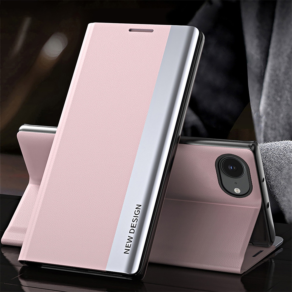 iTok webáruház - Hurtel Sleep Case Pro tok iPhone 16e / 17e készülékhez, állvánnyal és fedéllel (rózsaszín) 2 Sleep Case Pro for iPhone 16e / 17e with flap and stand (rózsaszín)