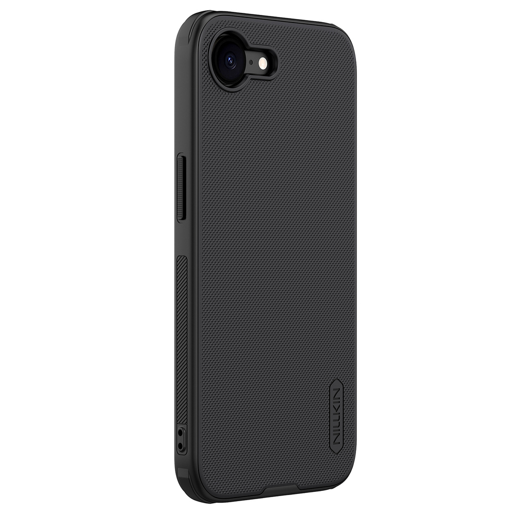 iTok webáruház - Nillkin Nillkin Super Frosted Shield Pro tok iPhone 16e / 17e készülékhez (fekete) 3 Nillkin Super Frosted Shield Pro Case for iPhone 16e / 17e (fekete)