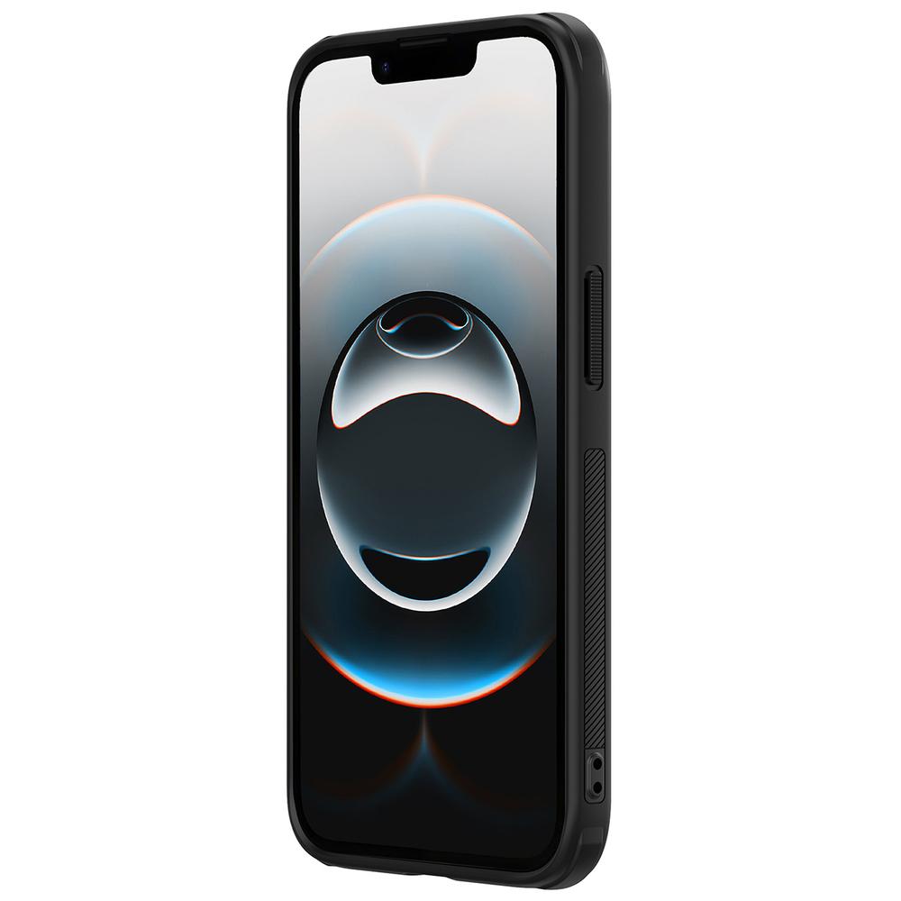 iTok webáruház - Nillkin Nillkin Super Frosted Shield Pro tok iPhone 16e / 17e készülékhez (fekete) 4 Nillkin Super Frosted Shield Pro Case for iPhone 16e / 17e (fekete)
