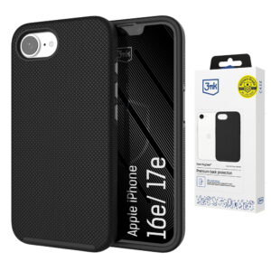 3mk Fortis MagCase tok iPhone 16e / 17e készülékhez (fekete)