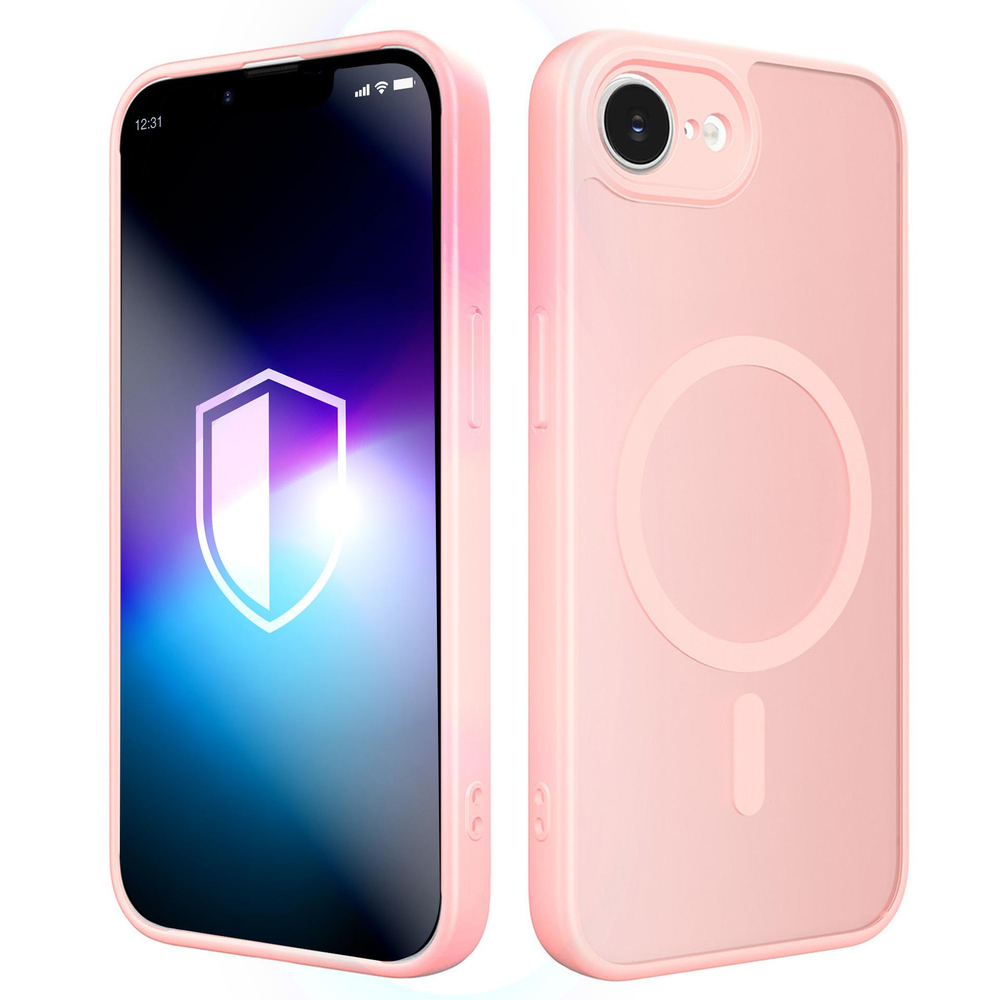 iTok webáruház - 3MK 3mk Misty MagCase tok iPhone 16E / 17E készülékhez (rózsaszín) 1 3mk Misty MagCase for iPhone 16E / 17E (rózsaszín)