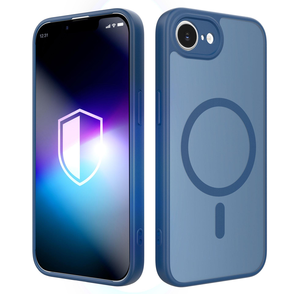 iTok webáruház - 3MK 3mk Misty MagCase tok iPhone 16E / 17E készülékhez (kék) 1 3mk Misty MagCase for iPhone 16E / 17E (kék)