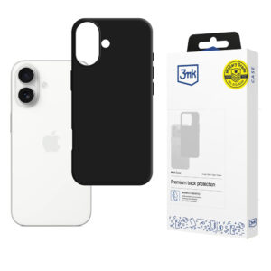 3mk Matt tok Apple iPhone 17 készülékhez (fekete)