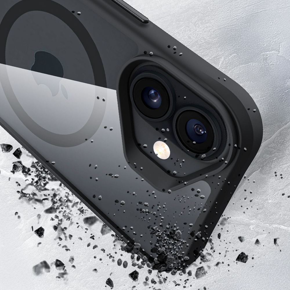 iTok webáruház - 3MK 3mk Satin Armor MagCase tok iPhone 17-hez (fekete) 6 3mk Satin Armor MagCase for iPhone 17 (fekete)