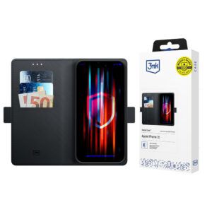 3mk Wallet tok iPhone 17 készülékhez (fekete)