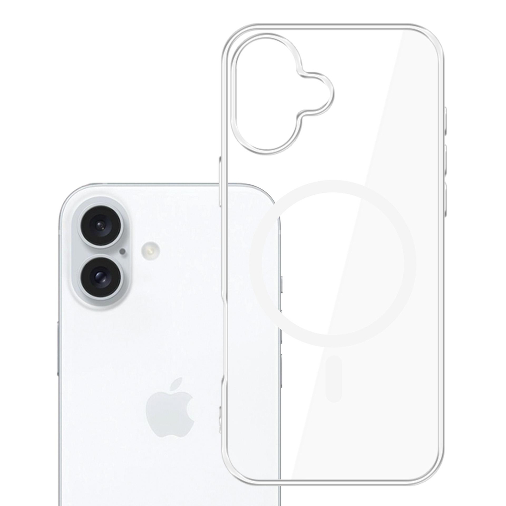 iTok webáruház - 3MK 3mk Clear MagCase tok Apple iPhone 17-hez (átlátszó) 8 3mk Clear MagCase for Apple iPhone 17 (átlátszó)