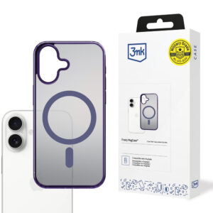 3mk Frosty MagCase tok iPhone 17 készülékhez (lila)