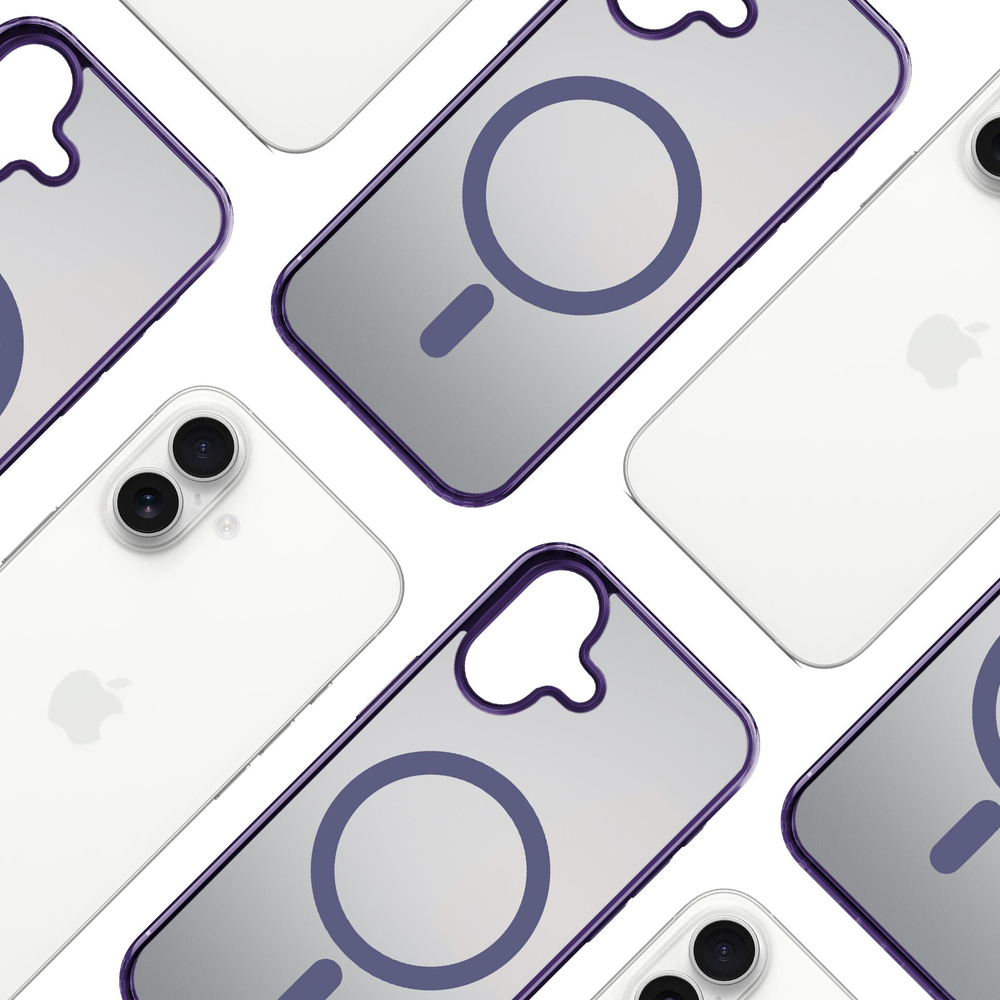 iTok webáruház - 3MK 3mk Frosty MagCase tok iPhone 17 készülékhez (lila) 3 3mk Frosty MagCase for iPhone 17 (lila)