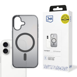 3mk Frosty MagCase tok iPhone 17 készülékhez (fekete)