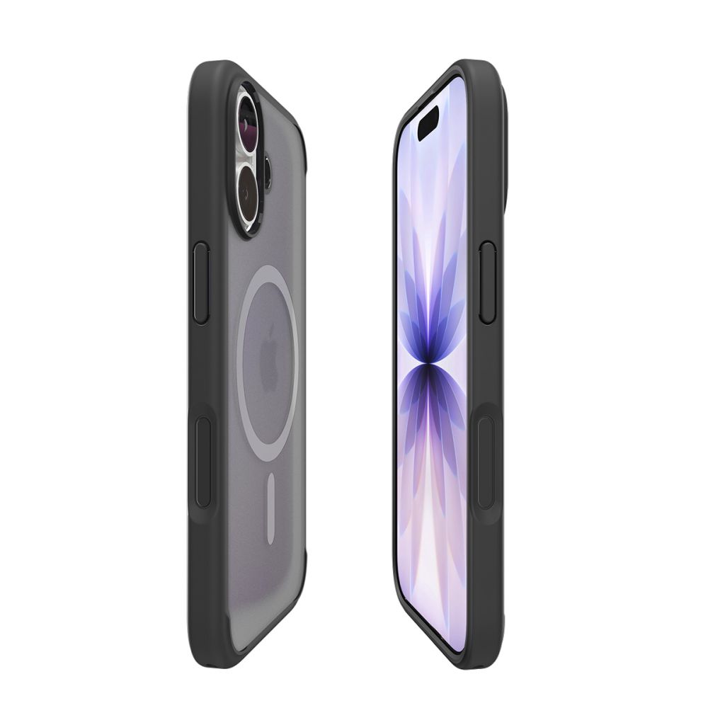 iTok webáruház - Spigen Spigen Ultra Hybrid MagSafe tok iPhone 17-hez (fekete) 6 Spigen Ultra Hybrid MagSafe Case for iPhone 17 (fekete)