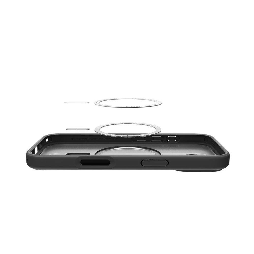 iTok webáruház - Spigen Spigen Ultra Hybrid MagSafe tok iPhone 17-hez (fekete) 7 Spigen Ultra Hybrid MagSafe Case for iPhone 17 (fekete)