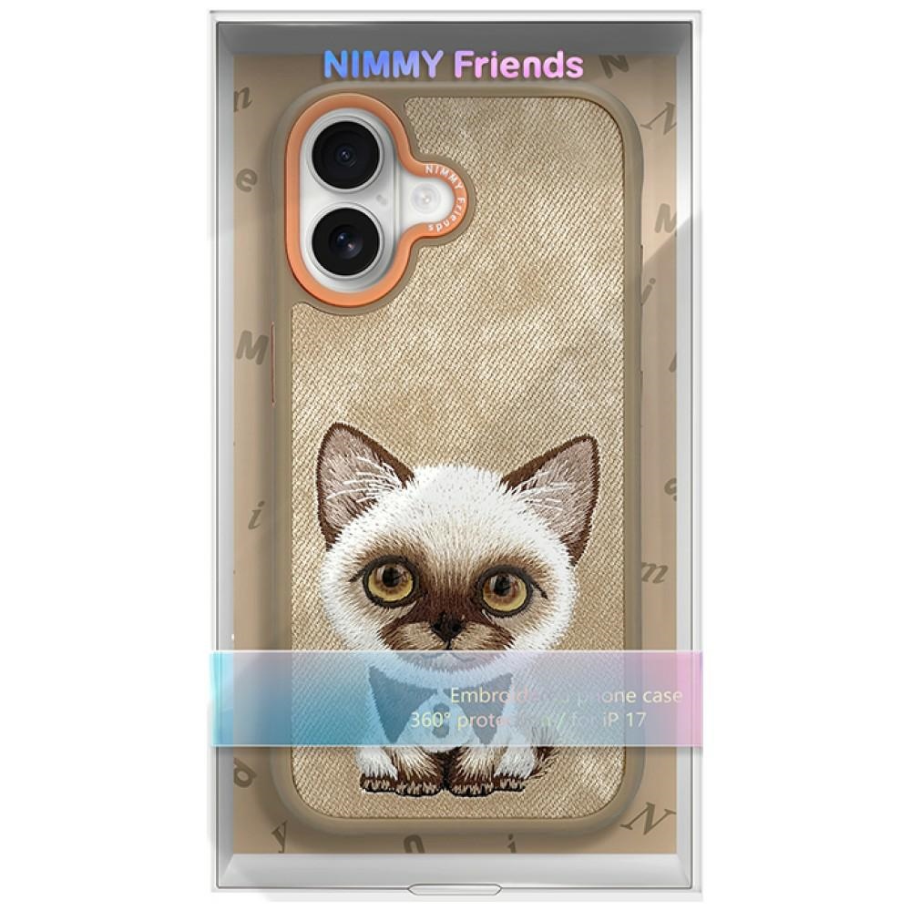 iTok webáruház - Hurtel Nimmy Big Eyed Pet 2.0 Cat tok iPhone 17 készülékhez (bézs) 7 Nimmy Big Eyed Pet 2.0 Cat case for iPhone 17 (bézs)