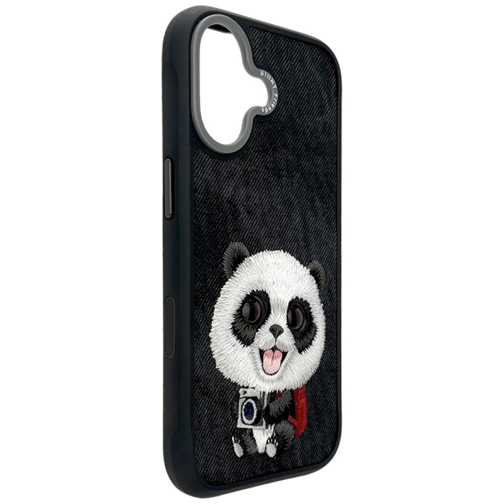 iTok webáruház - Hurtel Nimmy Big Eyed Pet 2.0 Panda tok iPhone 17 készülékhez (fekete) 3 Nimmy Big Eyed Pet 2.0 Panda case for iPhone 17 (fekete)