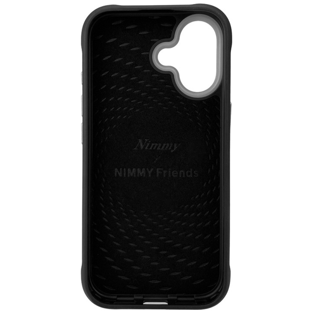 iTok webáruház - Hurtel Nimmy Big Eyed Pet 2.0 Panda tok iPhone 17 készülékhez (fekete) 5 Nimmy Big Eyed Pet 2.0 Panda case for iPhone 17 (fekete)