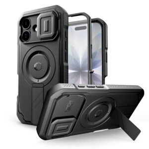 Tech-Protect Kevlar MagSafe tok iPhone 17 készülékhez (fekete)