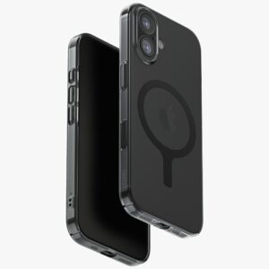 Uniq Airsuit iPhone 17 Magclick töltőtok (fekete)