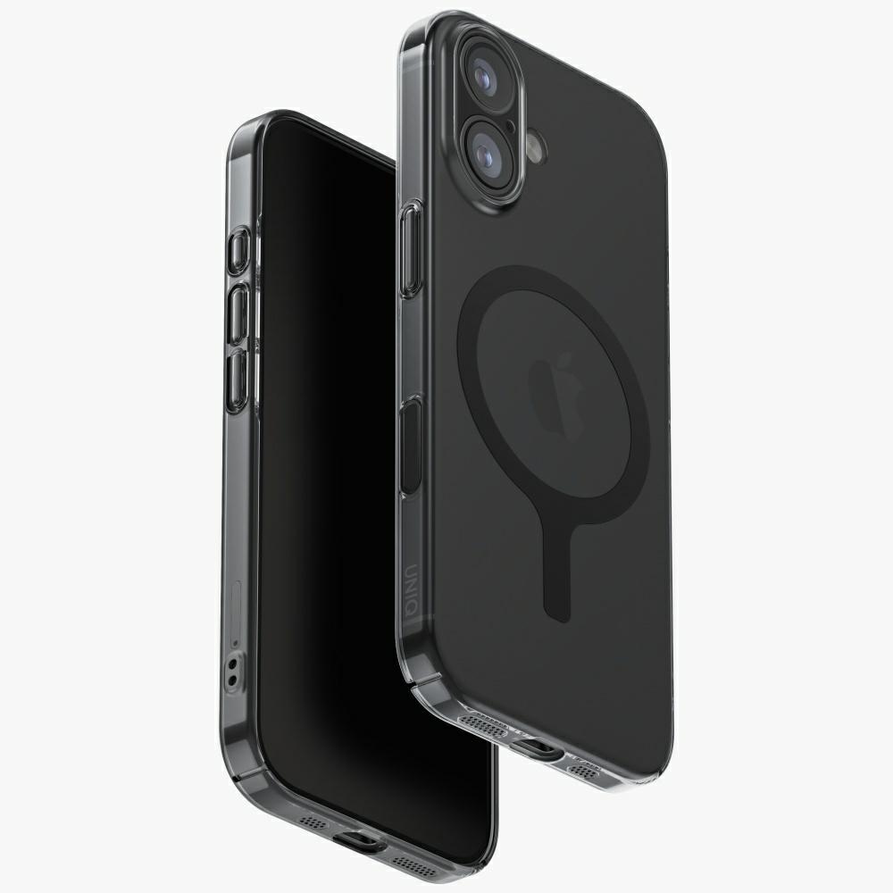 iTok webáruház - Uniq Uniq Airsuit iPhone 17 Magclick töltőtok (fekete) 1 Uniq Airsuit iPhone 17 Magclick Charging Case (fekete)