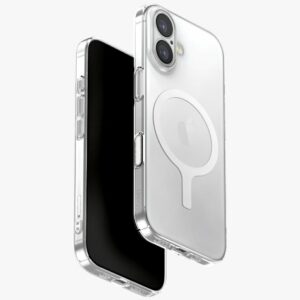 Uniq Airsuit Magclick töltőtok iPhone 17 készülékhez (átlátszó)