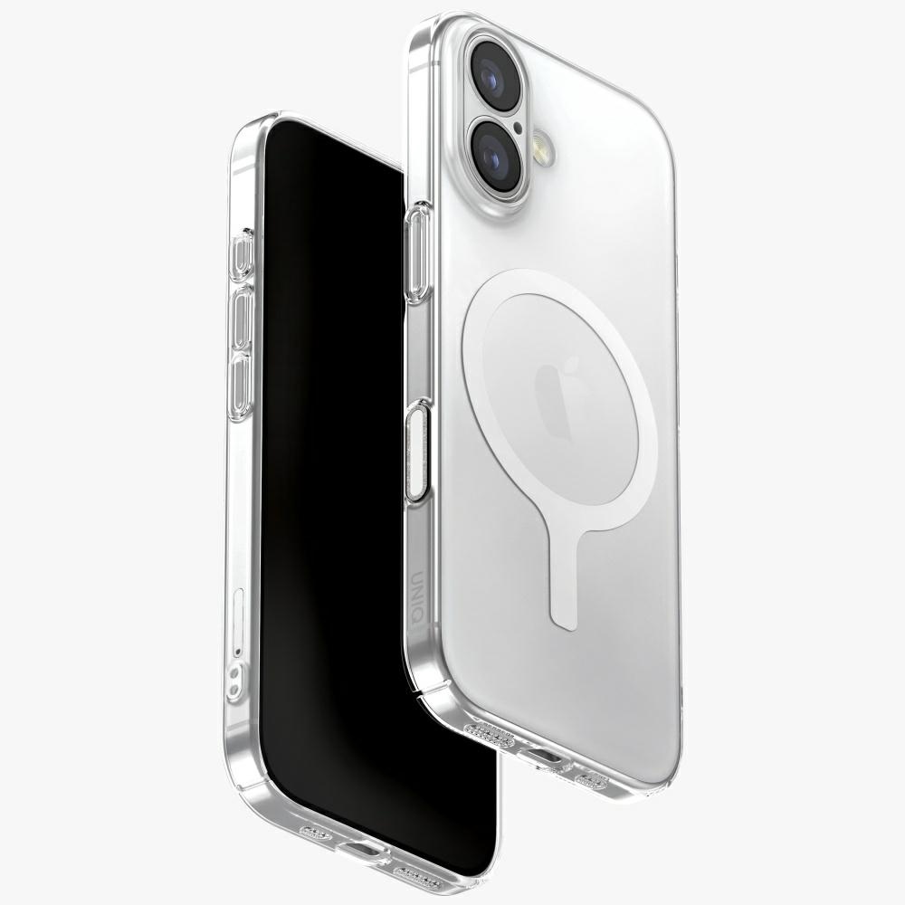 iTok webáruház - Uniq Uniq Airsuit Magclick töltőtok iPhone 17 készülékhez (átlátszó) 1 Uniq Airsuit iPhone 17 Magclick Charging Case (átlátszó)