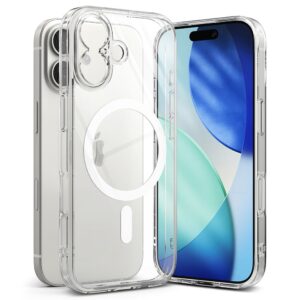 Ringke Fusion Magnetic MagSafe tok iPhone 17-hez (átlátszó)