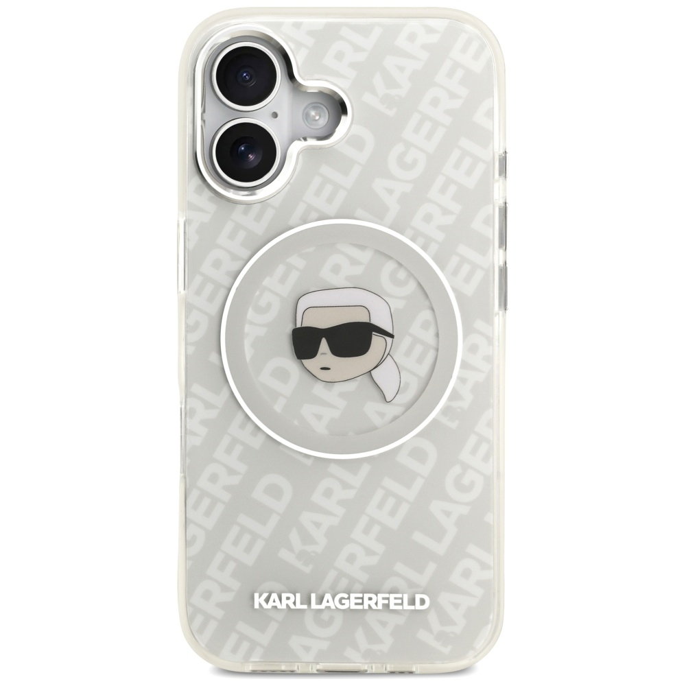 iTok webáruház - Karl Lagerfeld Karl Lagerfeld IML Karl Head Logo MagSafe tok iPhone 17 készülékhez (szürke) 3 Karl Lagerfeld IML Karl Head Logo MagSafe iPhone 17 Case (szürke)
