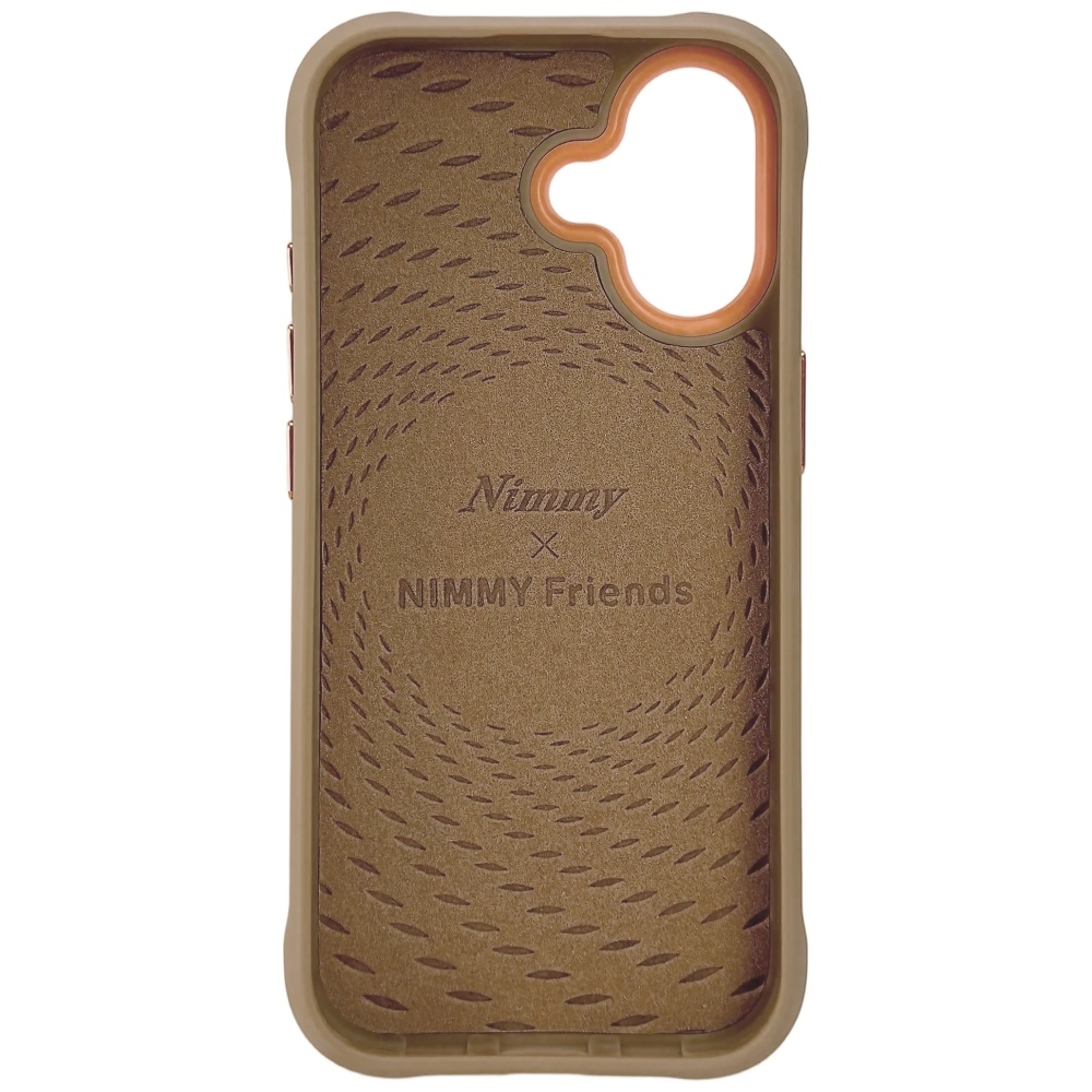iTok webáruház - Hurtel Nimmy Tiger MagSafe tok iPhone 17 készülékhez (világosbarna) 6 Nimmy Tiger MagSafe case for iPhone 17 (világosbarna)