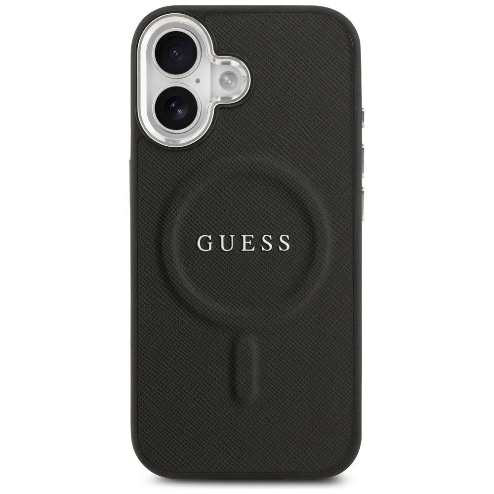 iTok webáruház - Guess Guess Classic Logo MagSafe tok iPhone 17 készülékhez (fekete) 3 Guess Classic Logo MagSafe Case for iPhone 17 (fekete)
