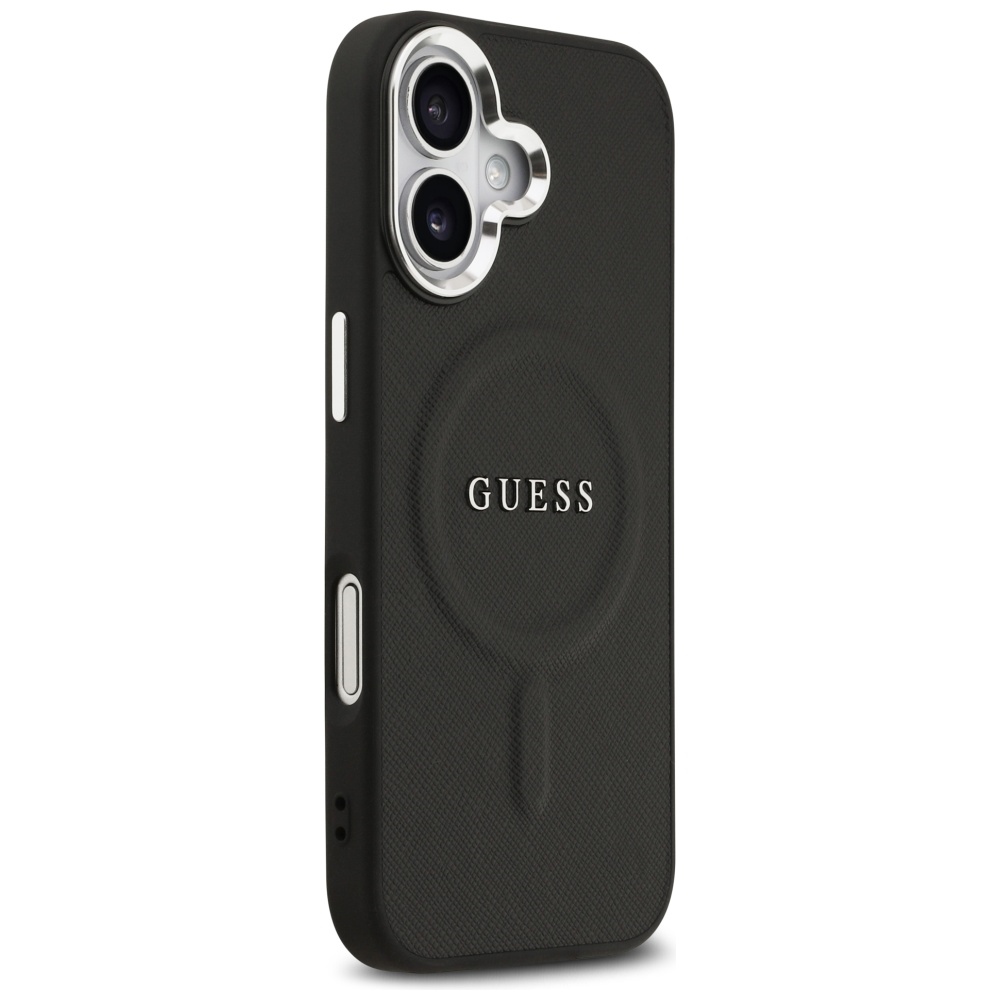 iTok webáruház - Guess Guess Classic Logo MagSafe tok iPhone 17 készülékhez (fekete) 4 Guess Classic Logo MagSafe Case for iPhone 17 (fekete)
