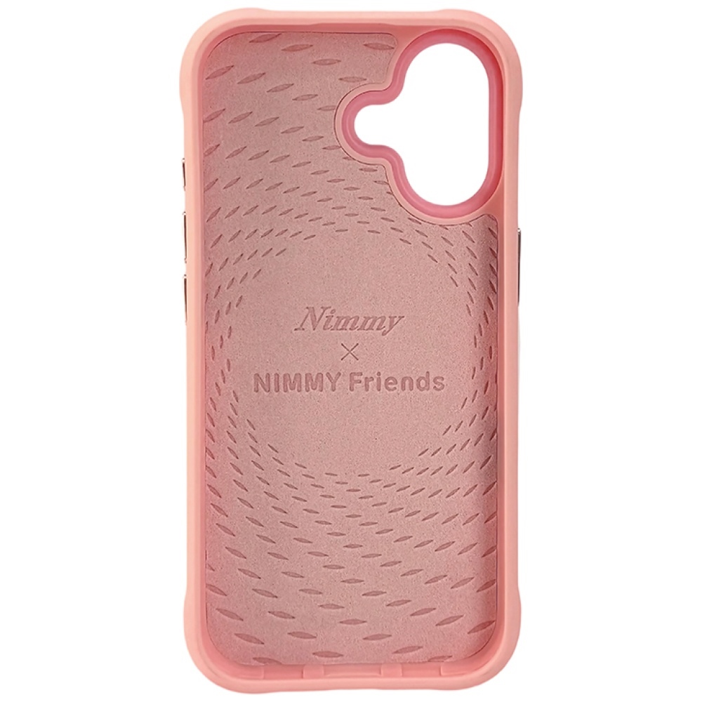 iTok webáruház - Hurtel Nimmy Cool&Cute 2.0 macskás tok iPhone 17-hez (rózsaszín) 4 Nimmy Cool&Cute 2.0 Cat Case for iPhone 17 (rózsaszín)