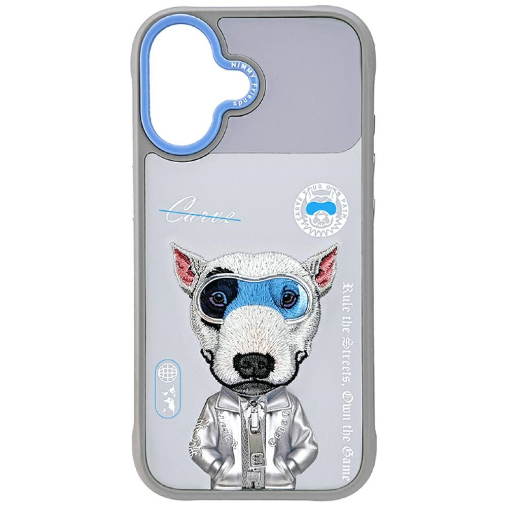 iTok webáruház - Hurtel Nimmy Cool&Cute 2.0 tok iPhone 17-hez (szürke) 1 Nimmy Cool&Cute 2.0 nag case for iPhone 17 (szürke)