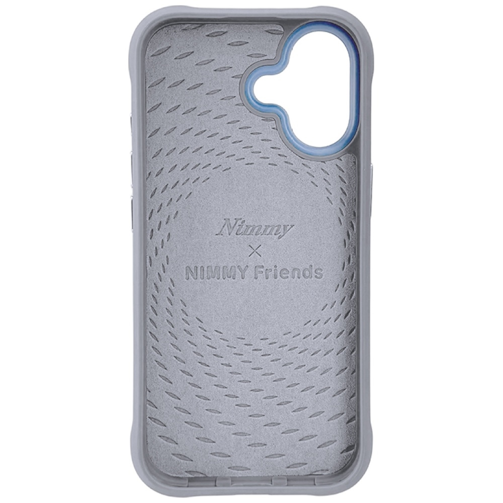 iTok webáruház - Hurtel Nimmy Cool&Cute 2.0 tok iPhone 17-hez (szürke) 4 Nimmy Cool&Cute 2.0 nag case for iPhone 17 (szürke)