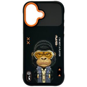 Nimmy Cool&Cute 2.0 Gorilla tok iPhone 17-hez (fekete)