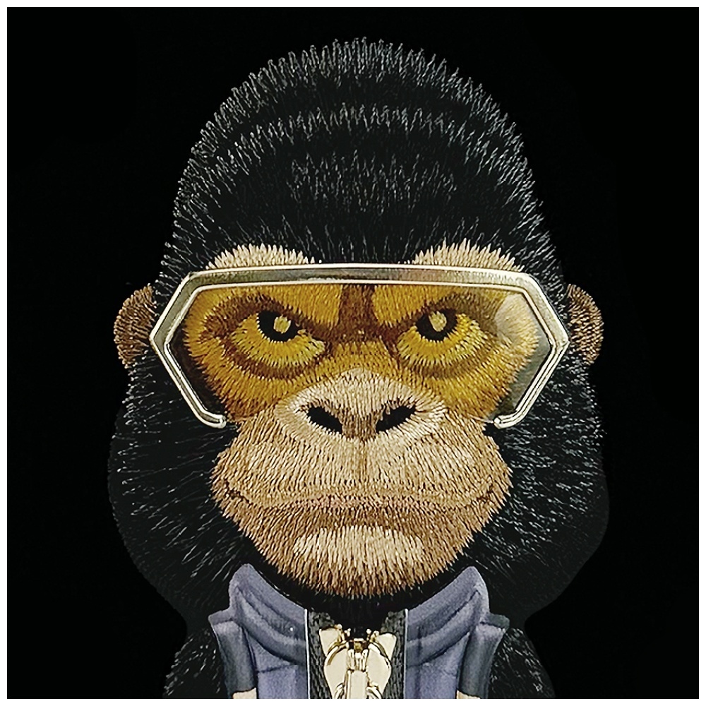 iTok webáruház - Hurtel Nimmy Cool&Cute 2.0 Gorilla tok iPhone 17-hez (fekete) 6 Nimmy Cool&Cute 2.0 Gorilla Case for iPhone 17 (fekete)