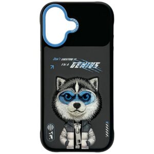 Nimmy Cool&Cute 2.0 Wolf tok iPhone 17 készülékhez (fekete)