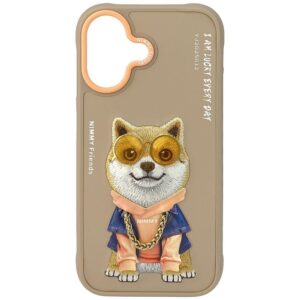 Nimmy Glasses Cool nag iPhone 17 tok (bézs)