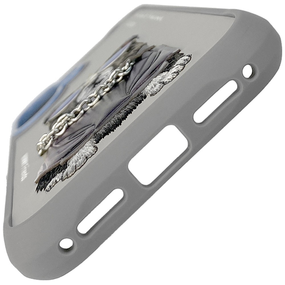 iTok webáruház - Hurtel Nimmy Glasses Cool nag iPhone 17 tok (szürke) 2 Nimmy Glasses Cool nag iPhone 17 Case (szürke)