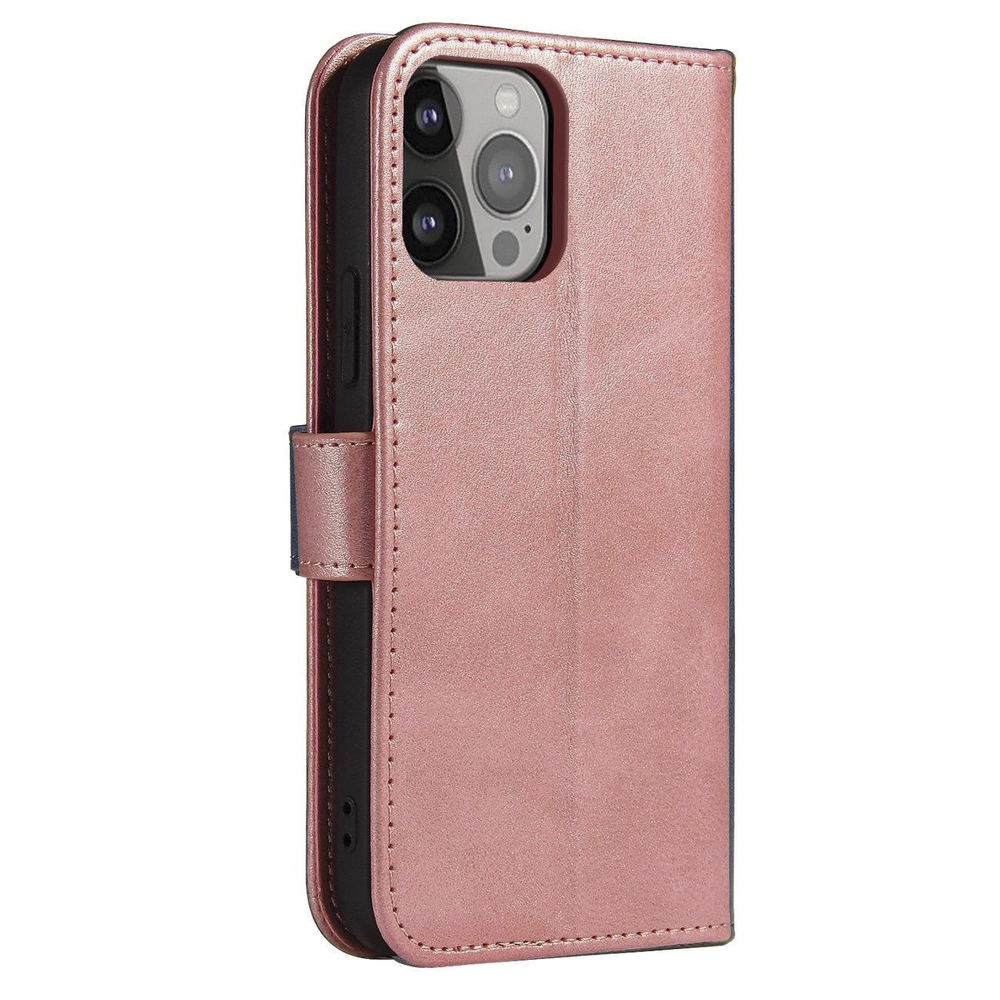iTok webáruház - Hurtel Magnet Case mágneses könyvtok Samsung Galaxy S25 Ultra készülékhez (rózsaszín) 5 Magnet Case with Flip for Samsung Galaxy S25 Ultra (rózsaszín)