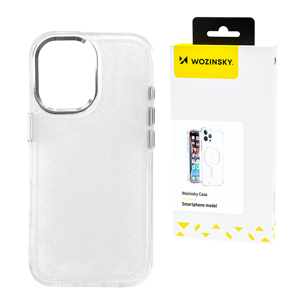 iTok webáruház - Wozinsky Wozinsky Glitter Case tok Samsung Galaxy S25 Ultra (csillámos átlátszó) 1 Wozinsky Glitter Case for Samsung Galaxy S25 Ultra (csillámos átlátszó)
