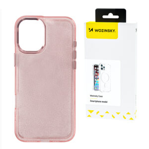 Wozinsky Glitter tok Samsung Galaxy S25 Ultra (csillámos rózsaszín)