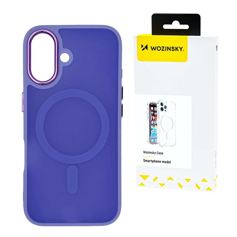 iTok webáruház - Wozinsky Wozinsky Magnetic Collection MagSafe tok Samsung Galaxy S25 Ultra (lila) 1 Wozinsky Fashion Case MagSafe for Samsung Galaxy S25 Ultra (lila)