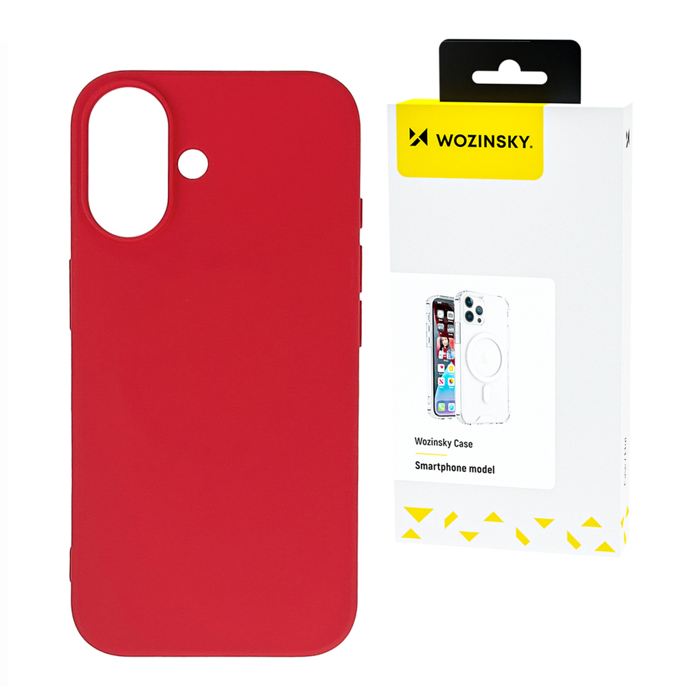 iTok webáruház - Wozinsky Wozinsky Silicone Case szilikon tok Samsung Galaxy S25 Ultra (piros) 1 Wozinsky Silicone Case flexible silicone for Samsung Galaxy S25 Ultra (piros)